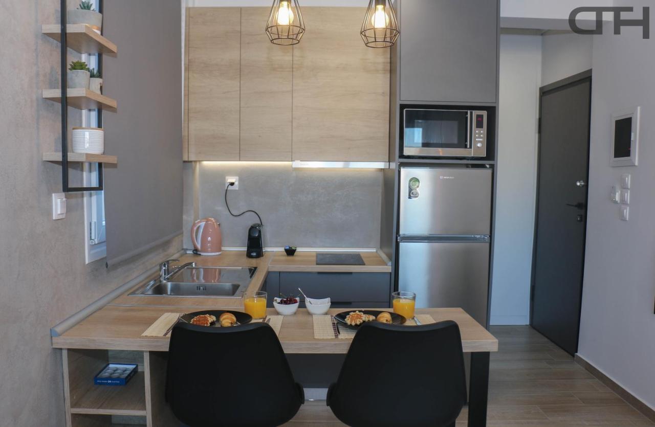 New Deluxe Studio 3 Downtown Thessaloniki - Fully Equiped Luaran gambar