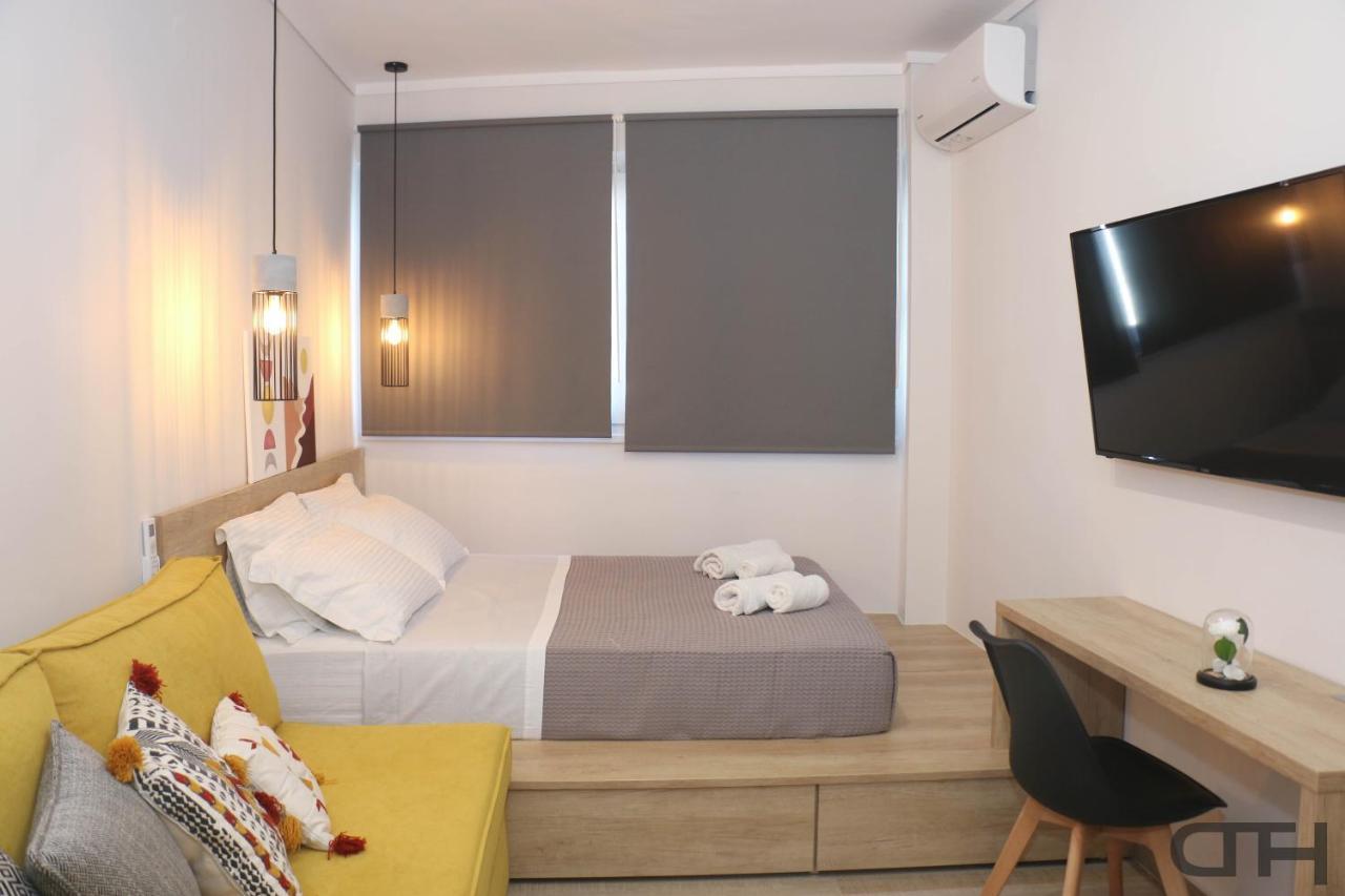 New Deluxe Studio 3 Downtown Thessaloniki - Fully Equiped Luaran gambar