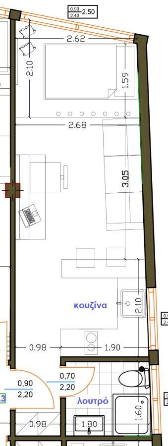 New Deluxe Studio 3 Downtown Thessaloniki - Fully Equiped Luaran gambar